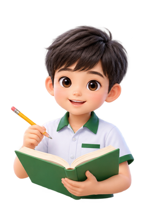 นักเรียนอ่านหนังสือสำหรับระบบ RT